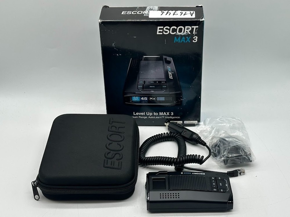 Escort MAX 3 Radar Detector