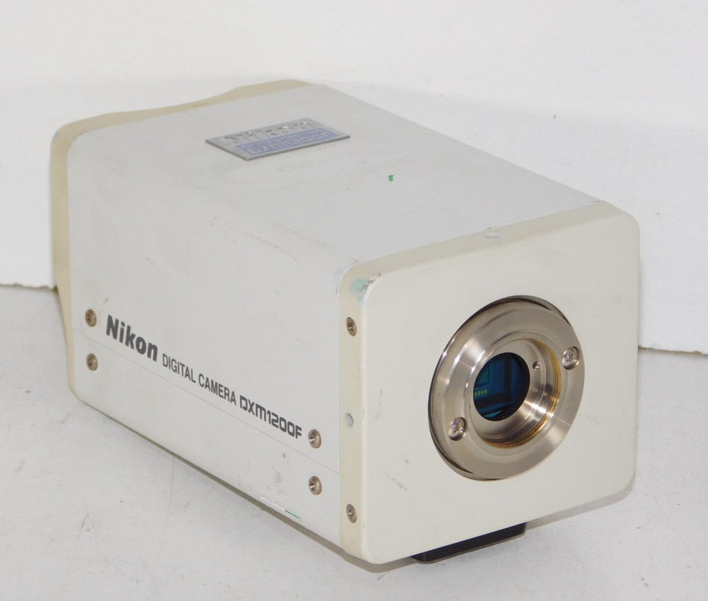 Nikon DXM1200F Digital High Definition Color 12MP Microscope Camera CCD C Mount