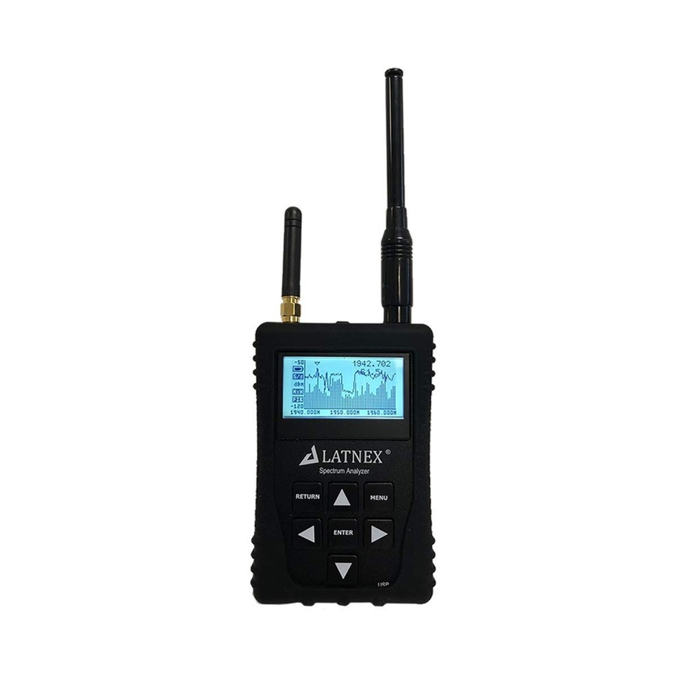 LATNEX SPA-6G Combo RF Explorer and Spectrum Analyzer. Portable Handheld Digi...