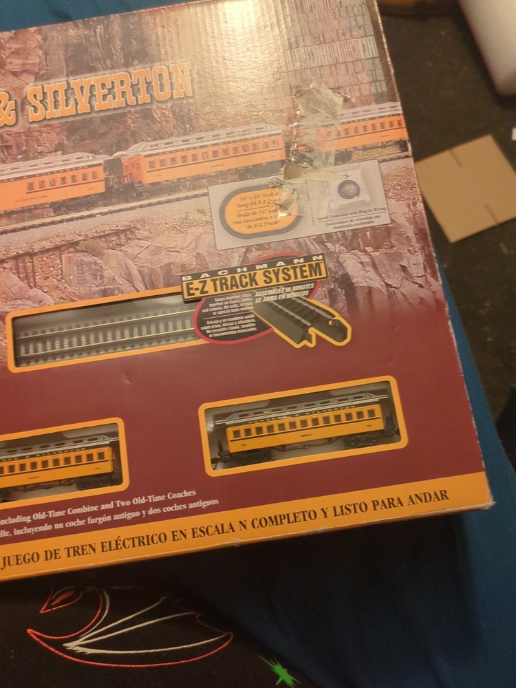 Bachmann 24020 N Scale Durango & Silverton Model Train Set