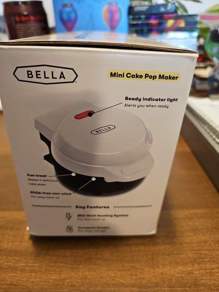 Bella Mini Cake Pop Maker New