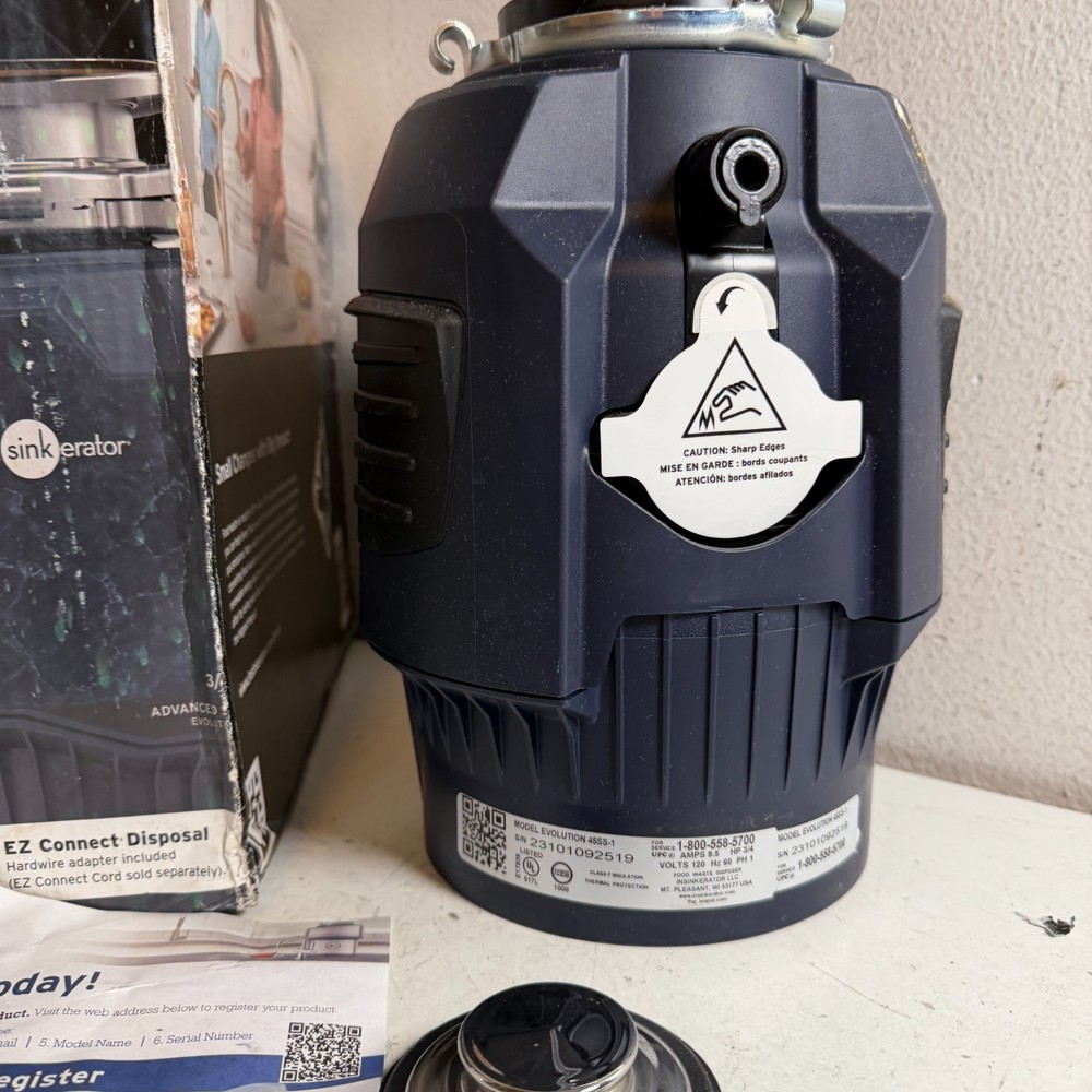 InSinkErator Evolution 3/4 HP Advanced Series Continuous Feed Garbage Disposal