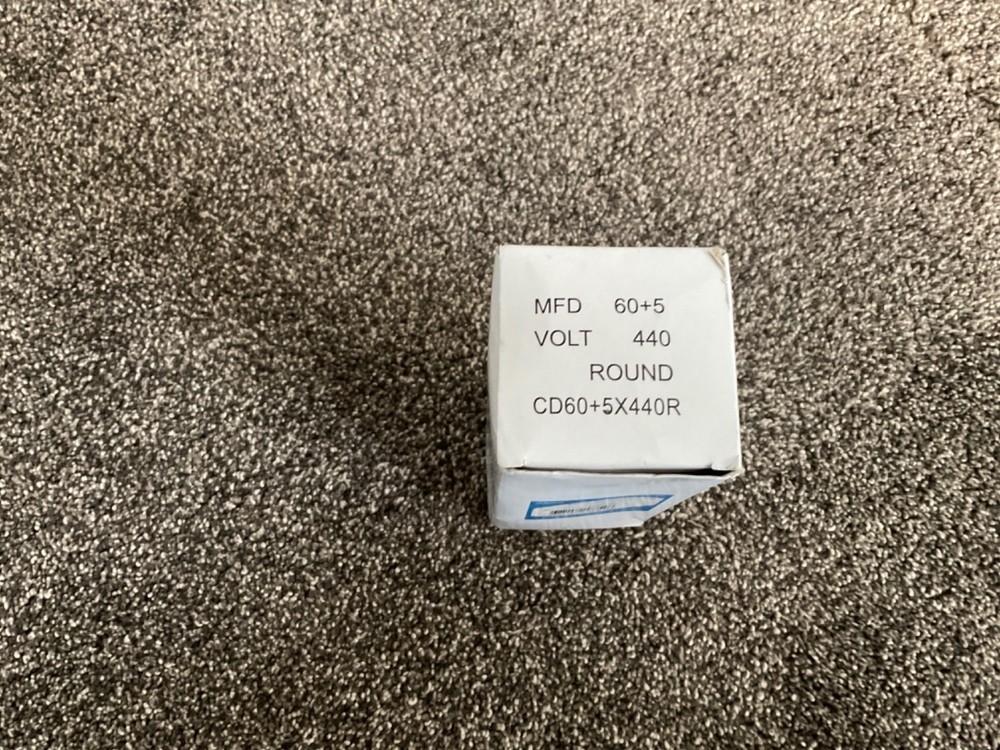 new supco round dual run capacitor cd60+5x440