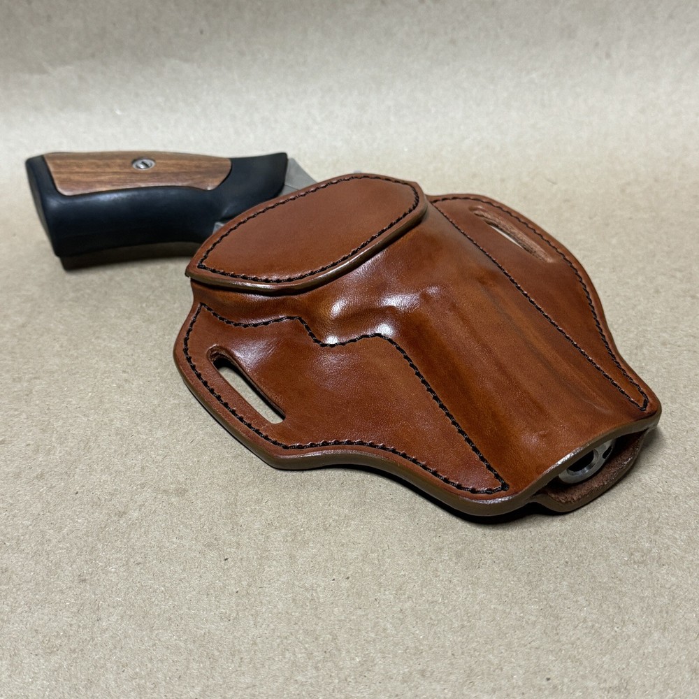 COLT PYTHON Leather Holster 4-1/4" barrel RH NEW MODEL (READ LEAD TIME)