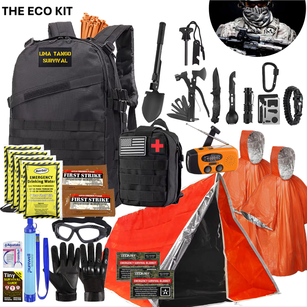 Emergency / Survival Kit / Bug Out Bag / Tactical Backpack / First Aid Kit