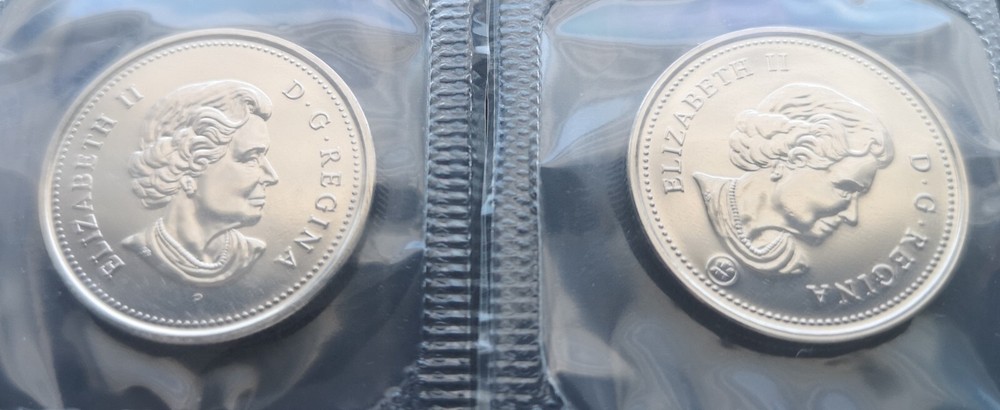 ***CANADA 2006 COMPLETE UNCIRCULATED COINS SET *** AWESOME SET ***