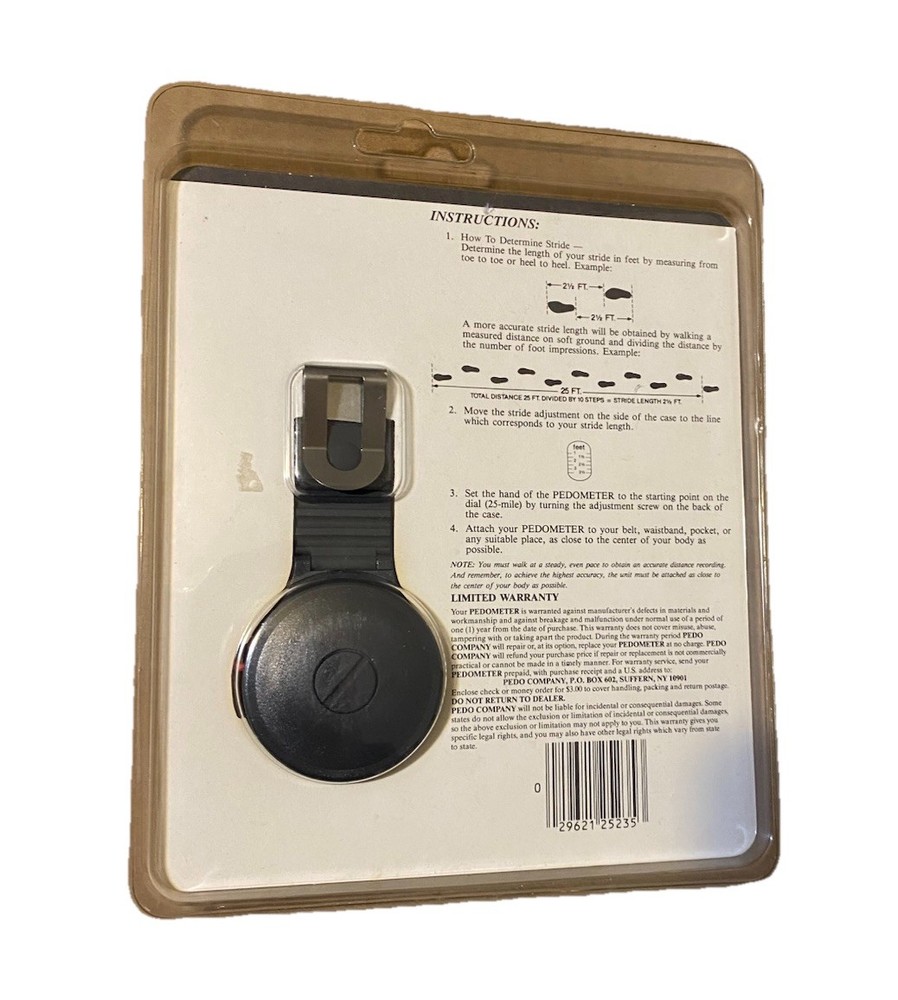 Precise Pedometer Precise 25235 Made in USA NEW