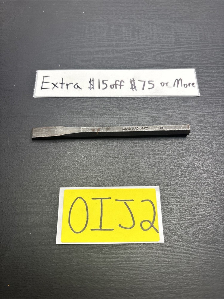 Vintage MAC Tools C12 - 3/8" - 5-1/4" Long Chisel Made in USA Tool Mac Tools