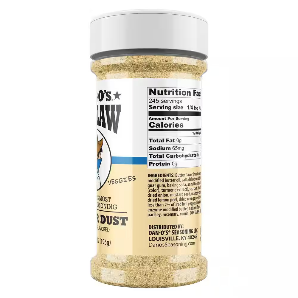 6. 9 Oz. Butter Dust Rubs