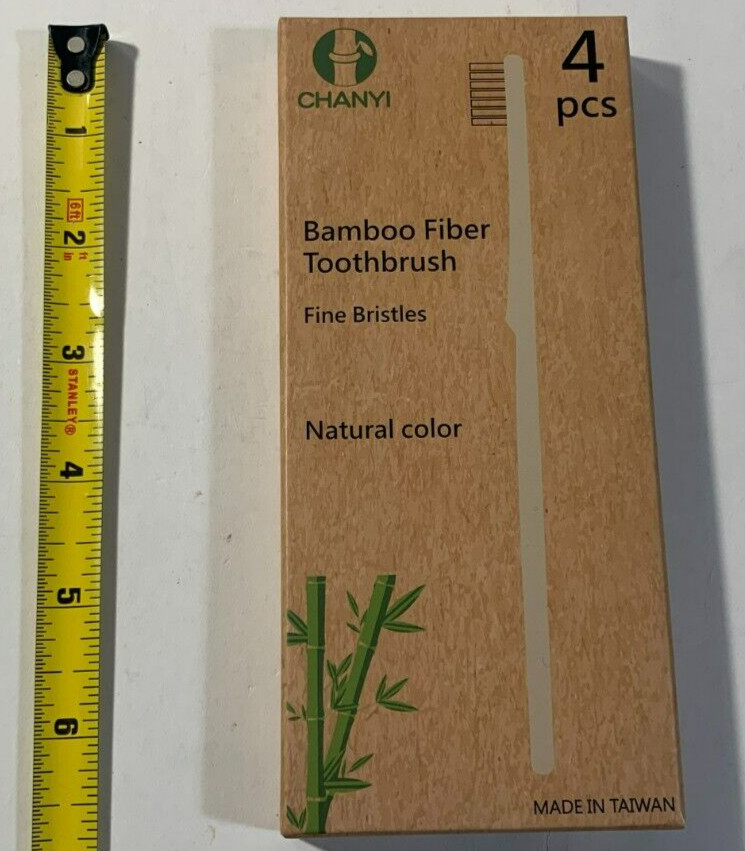 Bamboo Toothbrush Extra Soft Four Pack