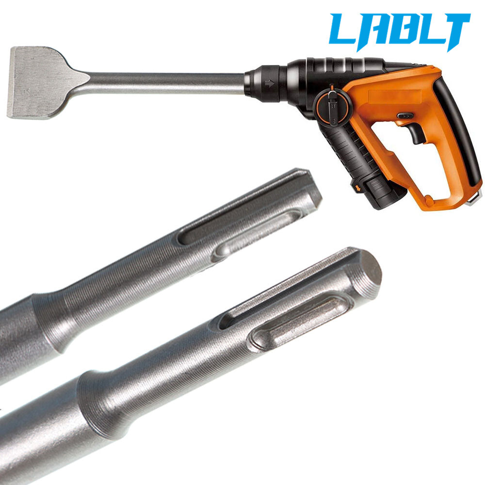 LABLT 6 Pcs SDS plus Chisel Set Concrete Drill Bit Set Rotary Hammer Bits