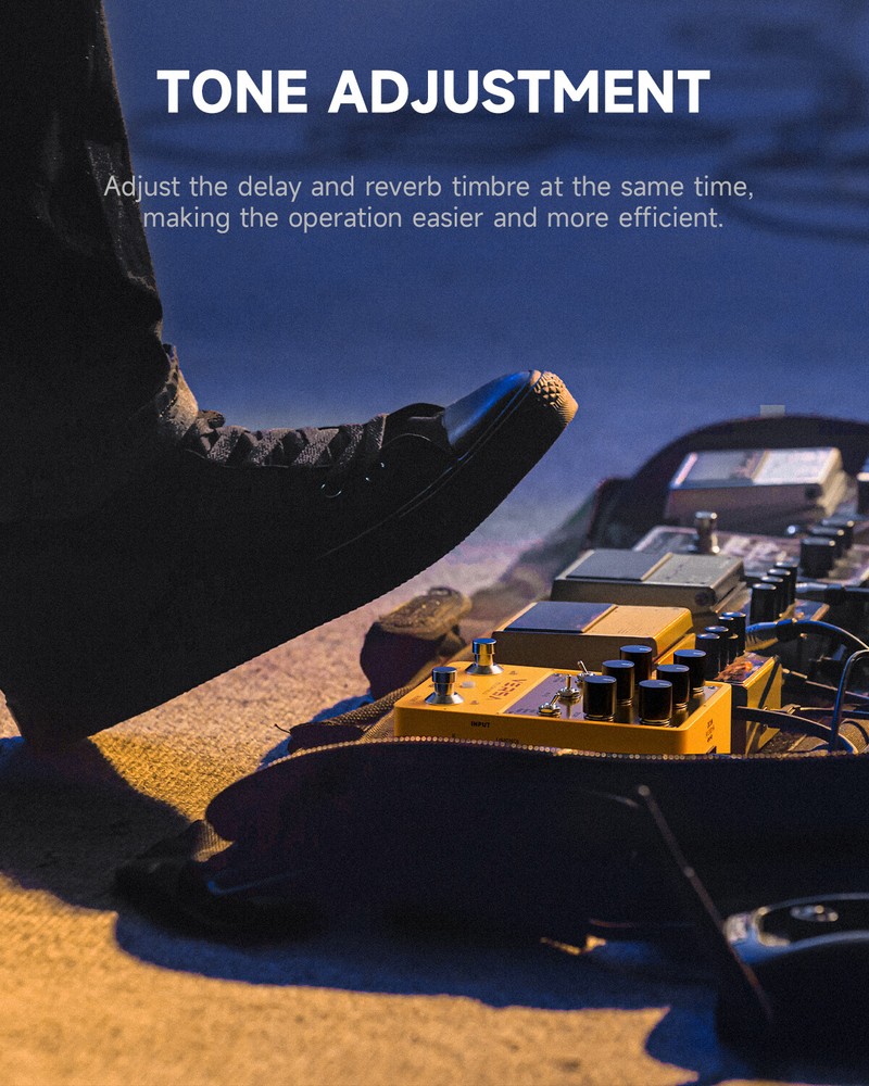 Donner Yellow Fall II Effect Pedal