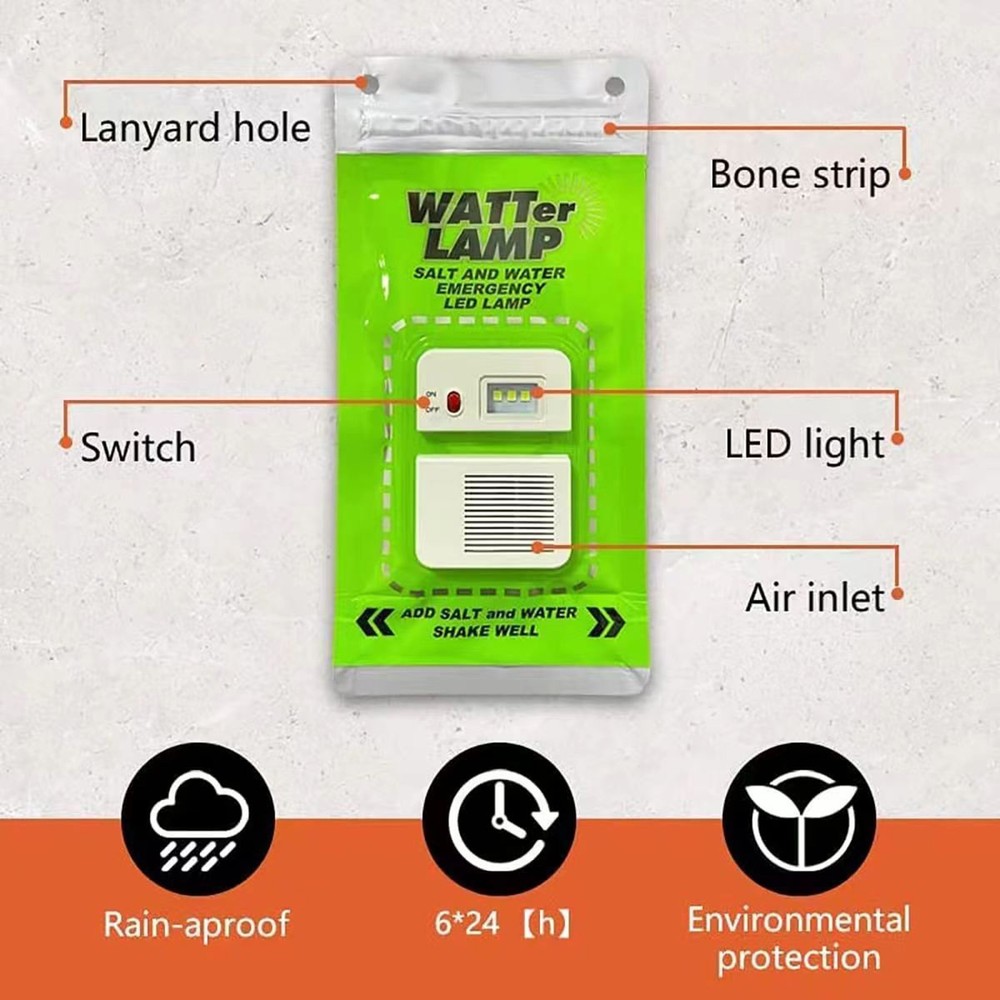 Edible Salt Saltwater Lantern Multi functional and Versatile Illumination