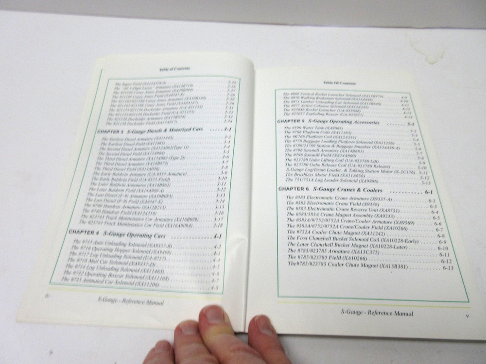 AMERICAN FLYER POSTWAR S GAUGE REFERENCE MANUAL - AC GILBERT - REAL NICE !!