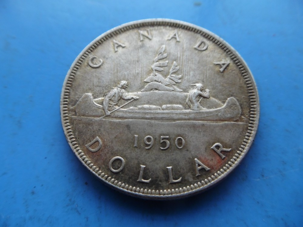 Canada 1950 silver dollar.