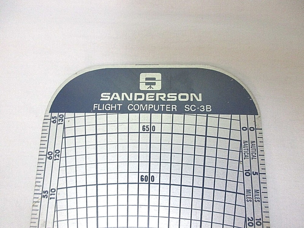 Sanderson Flight Computer SC-3B