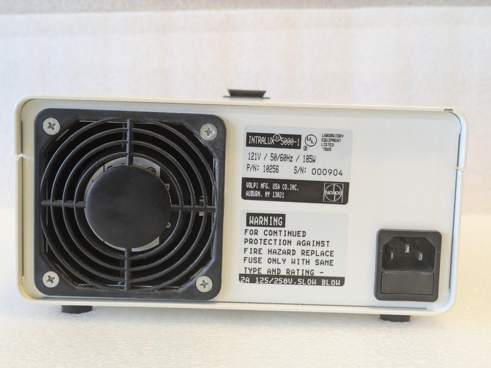 VOLPI INTRALUX 5000-1 COLD LIGHT SOURCE ILLUMINATOR