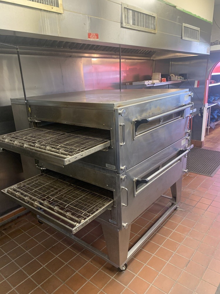 XLT 3855 Split Belt conveyor pizza oven