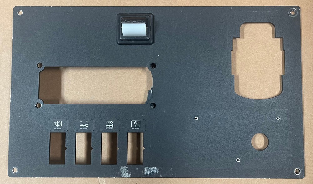 KENWORTH Instrument Panel Blank w/ Courtesy Light U64-1041-000
