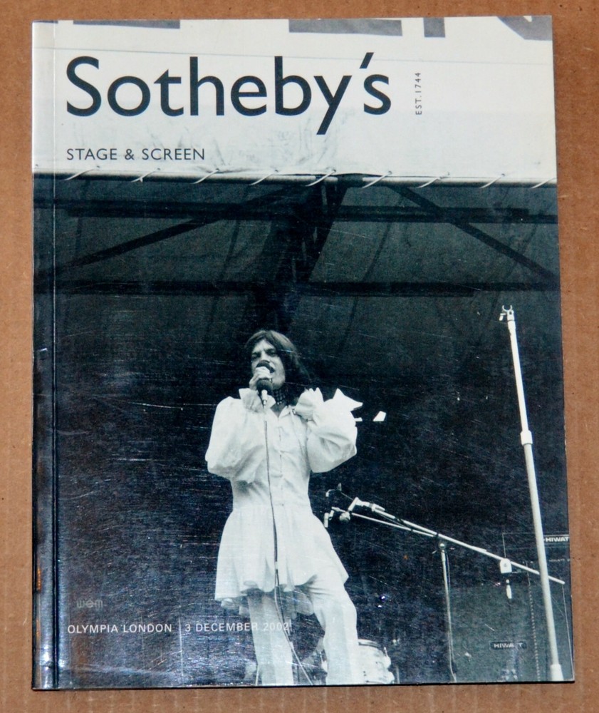 SOTHEBY’S Stage and Screen