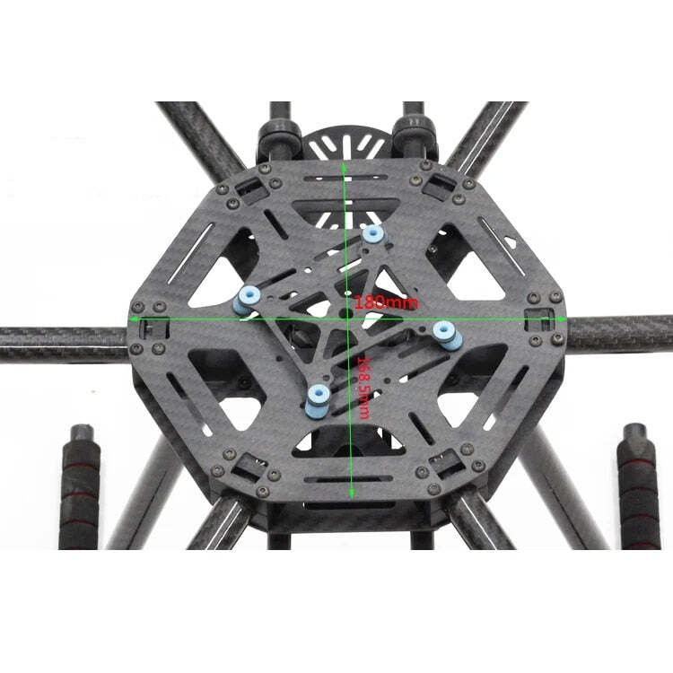 X600 600mm Carbon Fiber Hexacopter Drone Frame Kit