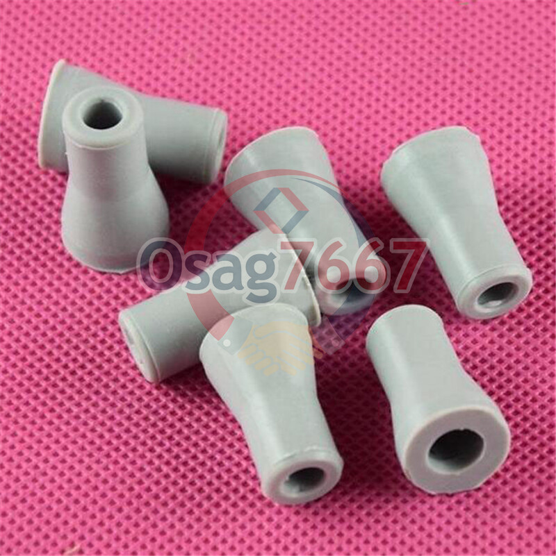10Pcs Dental Saliva Ejector Weak Suction Rubber Snap  NEW