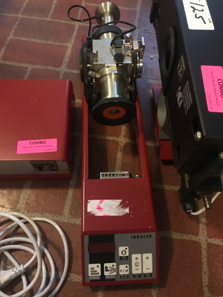 Sympatec Inhaler Aerosol Dosing Particle Analyzer System With Computer