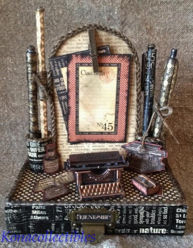 Graphic 45 Typography Chipboard Set