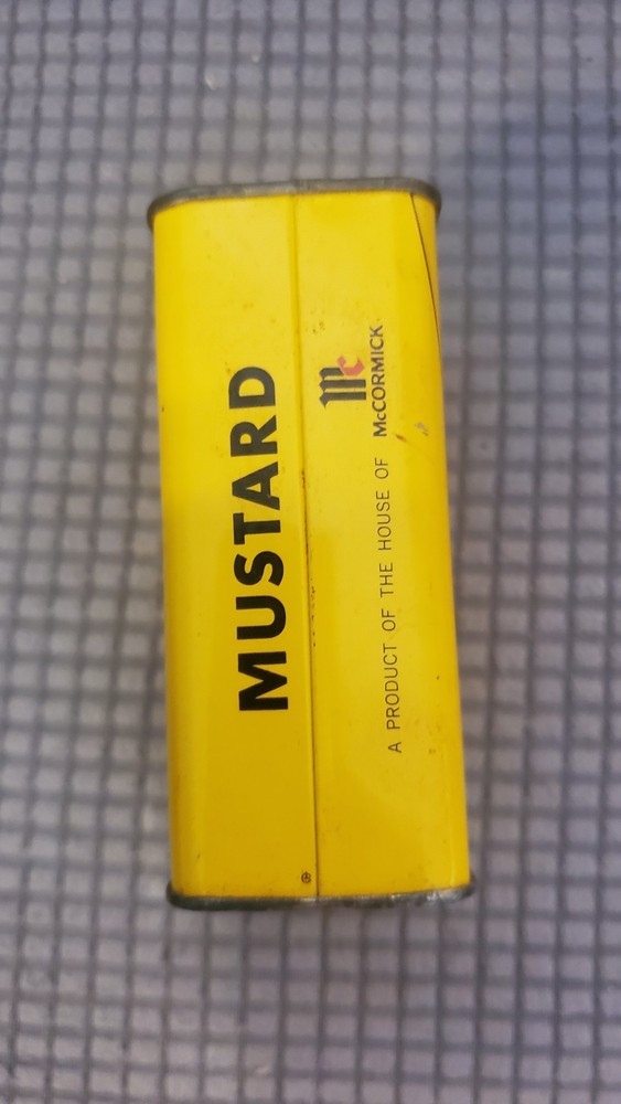 Late 1950's Schilling Mustard Tin