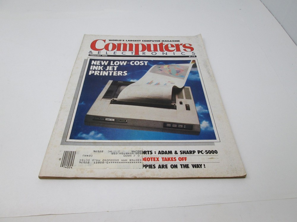 Computers & Electronics February 1984 Magazine