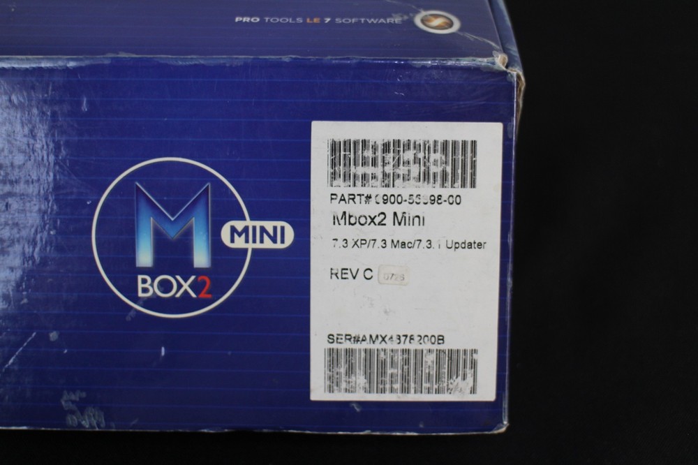 Digidesign Mbox 2 Mini USB Audio Interface & Manual