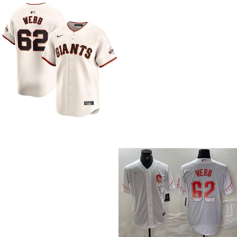 Logan Webb Giants Men stitched Jersey