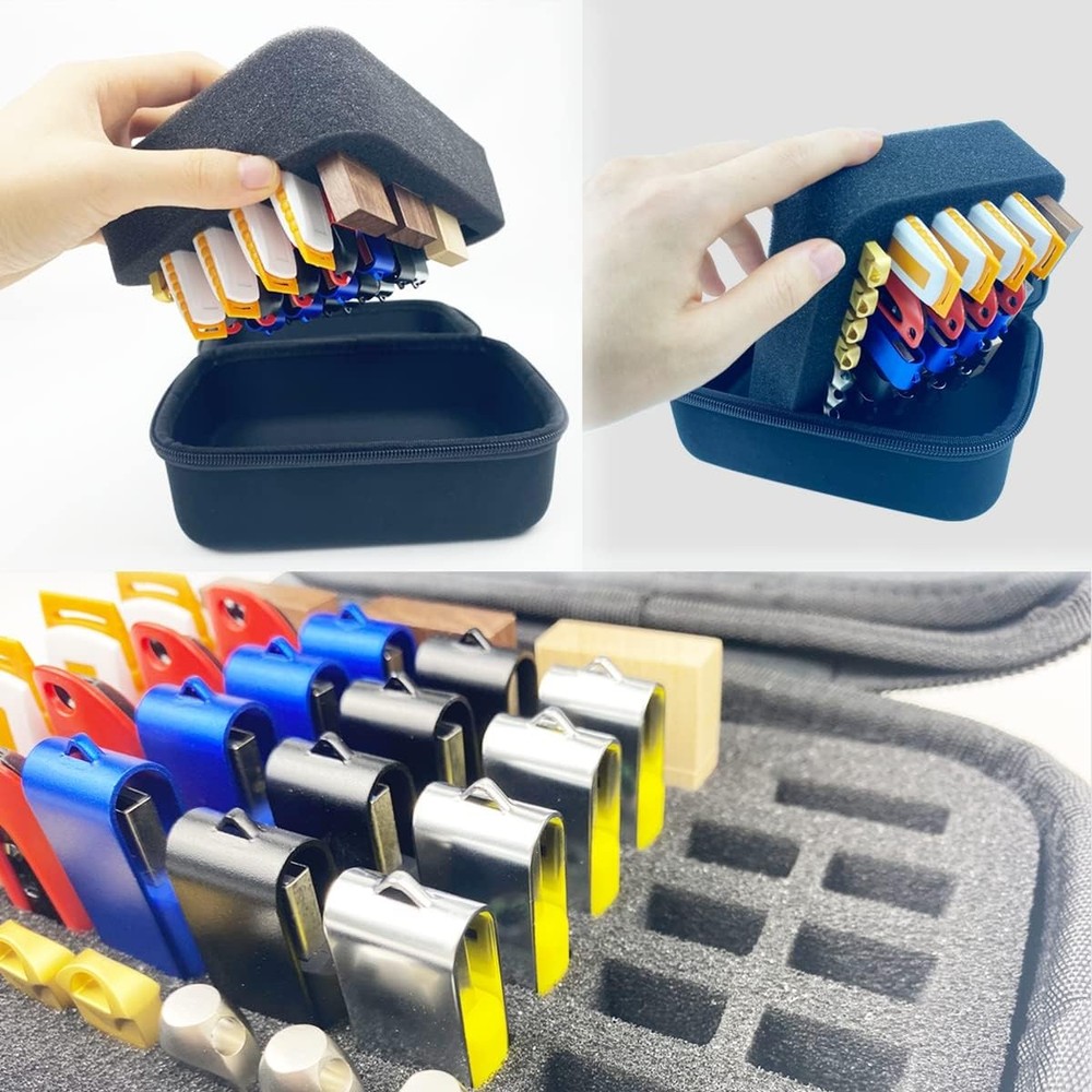 USB Flash Drive Case Memory Card Holder Thumb Organizer black