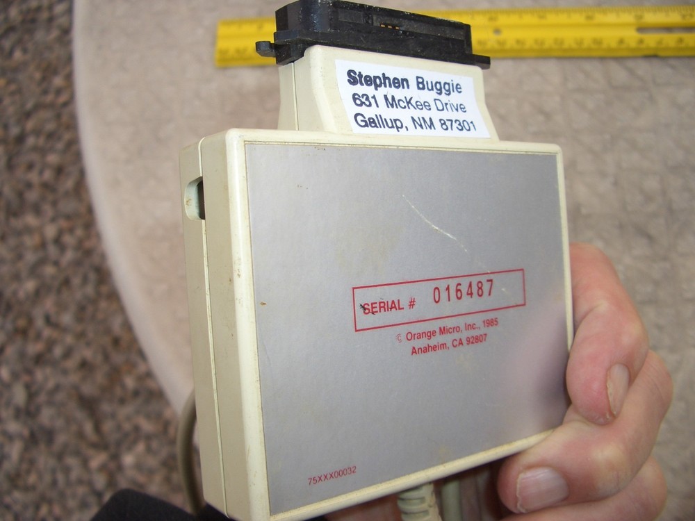 APPLE IIC: "HOTLINK" PARALLEL PRINTER INTERFACE $40.00 PLUS $12.00 SHIPPING