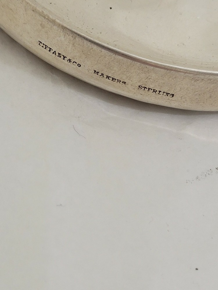 TIFFANY & CO. STERLING SILVER COASTER