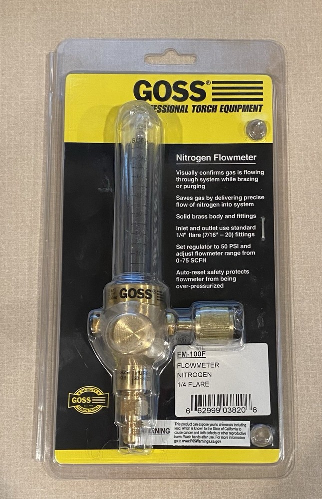 Goss Nitrogen Flowmeter