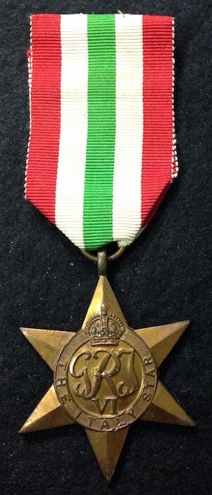medals ww2 - Italy Star