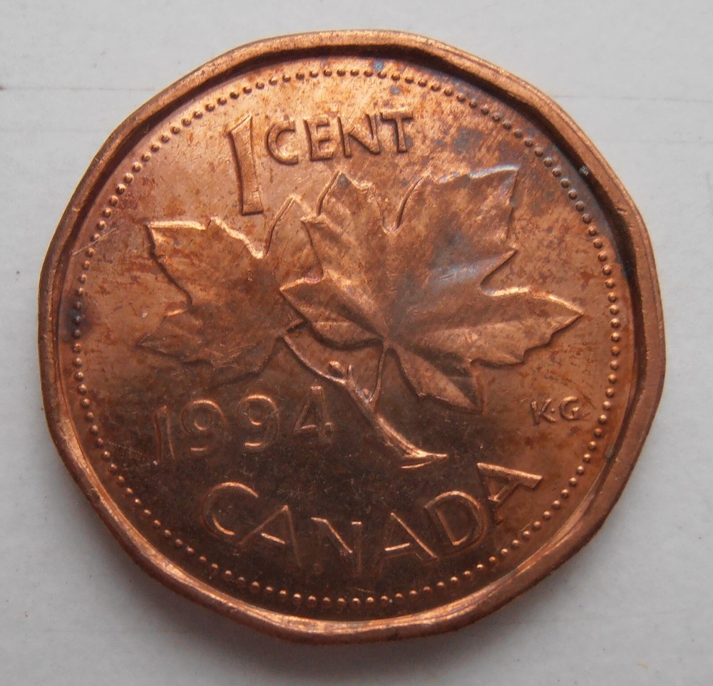 1994 CANADA 1 CENT UNCIRCULATED