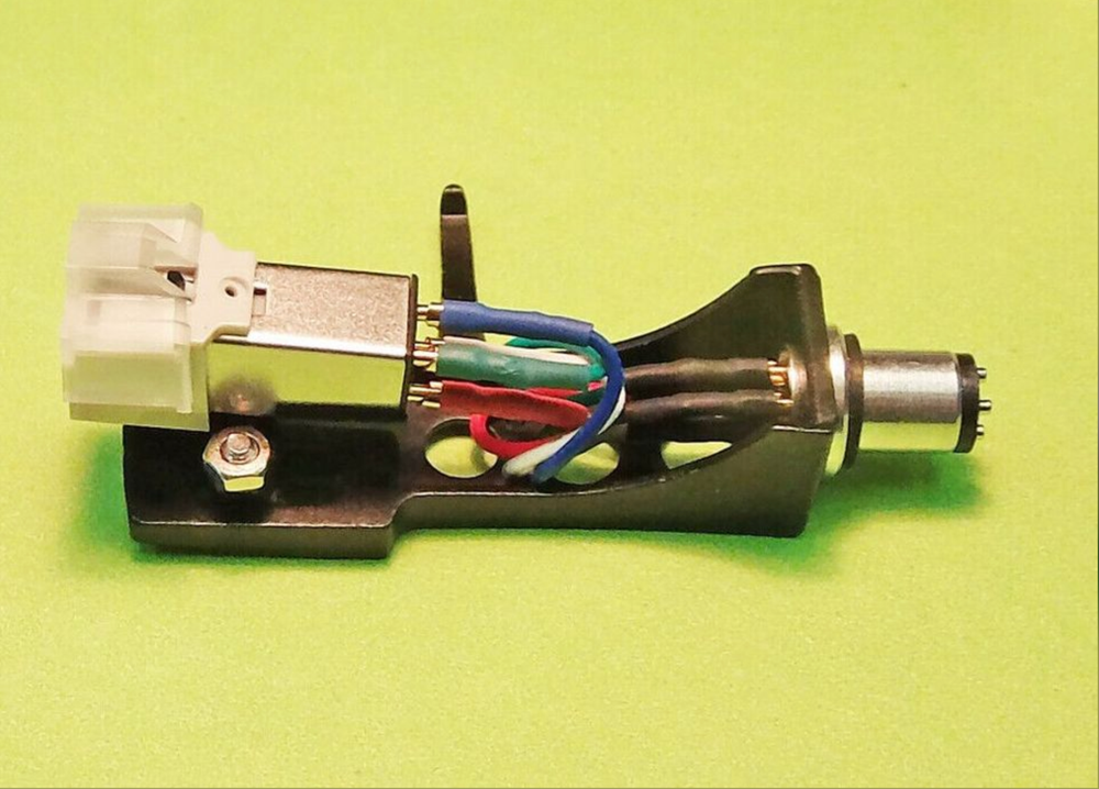 HEADSHELL CARTRIDGE AND STYLUS NEEDLE FOR TECHNICS SL-D205, SL-D2K, SL-D3