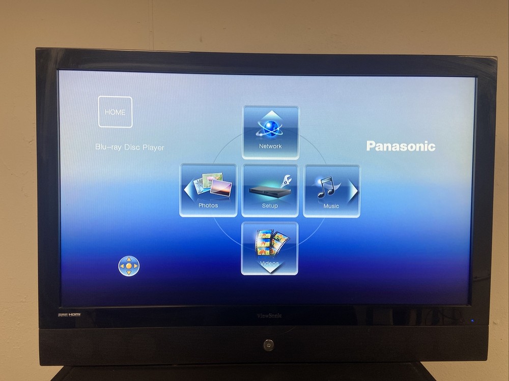 Used Panasonic DMP-BD75 Blu-ray Player - No Remote - Tested