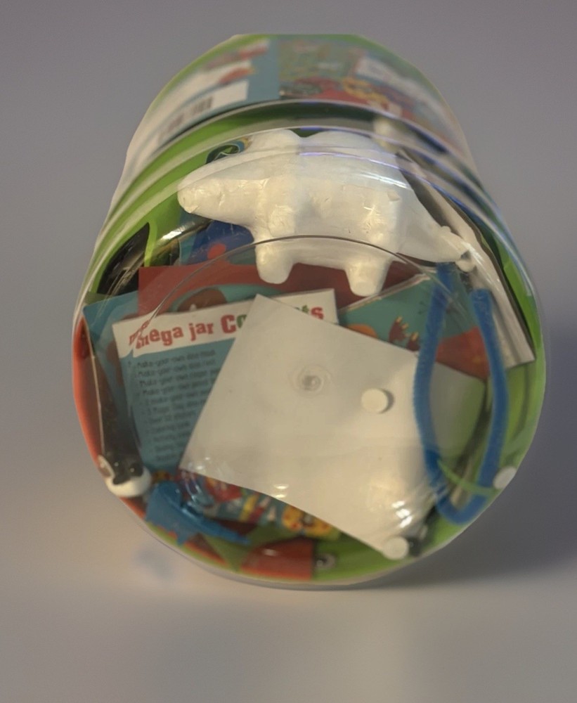 Never Touch a Dinosaur Make-and-play Mega Jar