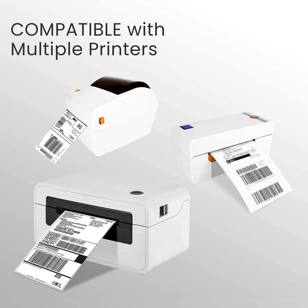 A4 4x6 Inch 500 Sheet Thermal Self Adhesive Multipurpose Label Printer