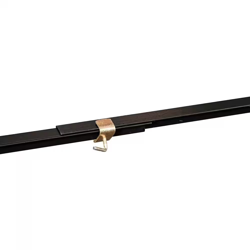 Black Adjustable Bedframe Headboard Footboard Hook on Bed Rails