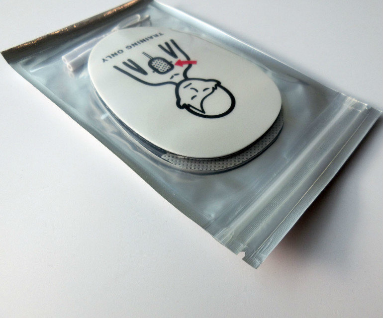 5 pairs/pack AED Child training pad Electrode Replacement pad for AED Trainer