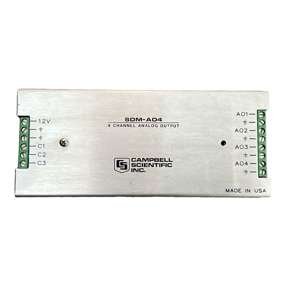 Campbell Scientific 4 Channel Analog Output Module SDM-AO4 Model