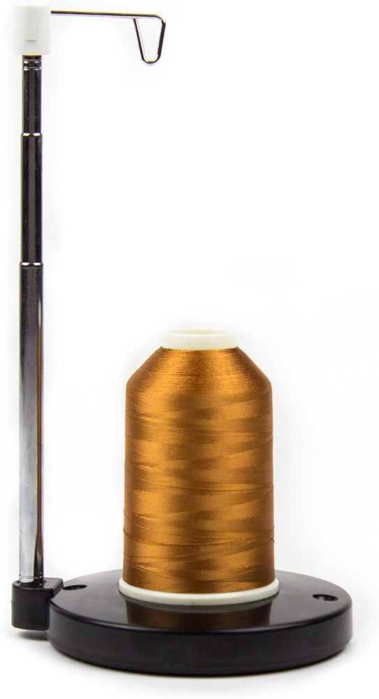 Adjustable Thread Spool Holder with Heavy Plastic Base for Smooth Sewing