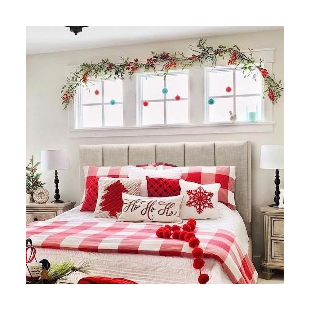 HAOBO Home Upholstered Headboard Foldable King Size Headboards Eastern King/C...