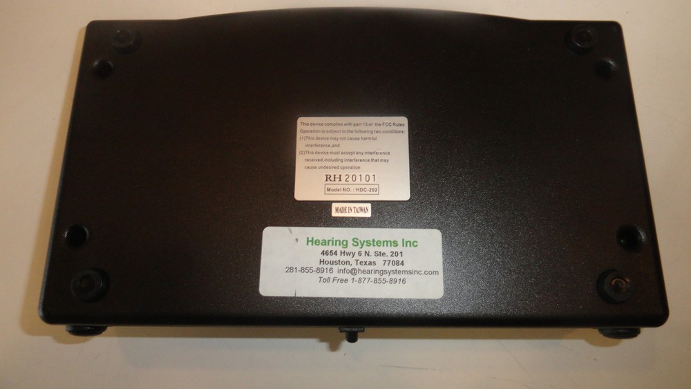 Hearing Systems Inc HDC 202 Intelligent Charging Stand