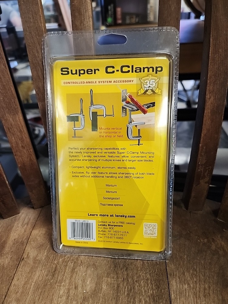 Lansky Super C Clamp Controlled Angle New Sealed