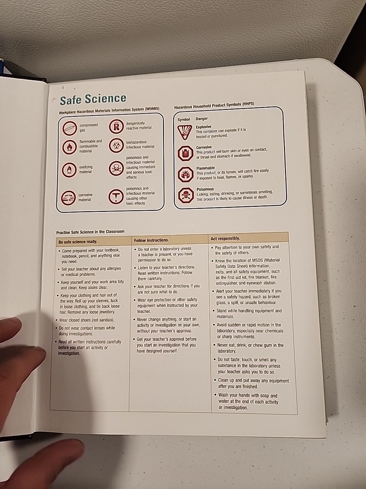 Nelson Chemistry 11: University Preparation Student Textbook + Study Guide Clean